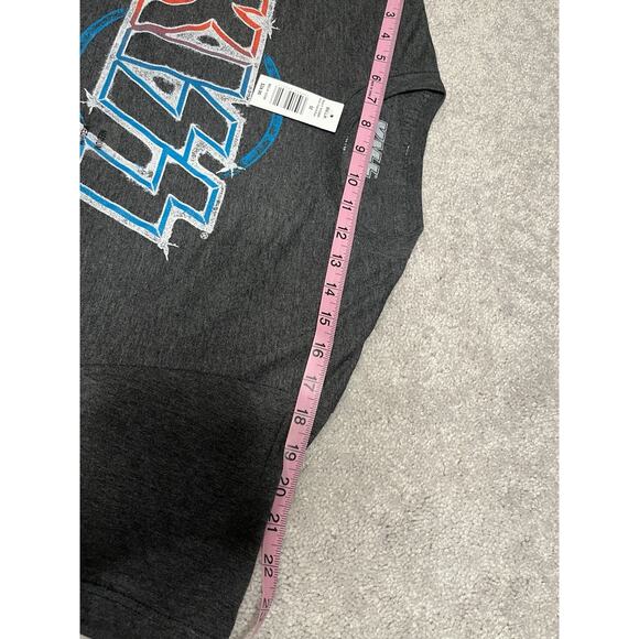 Kiss T-Shirt Mens Medium Destroyer 76 Tour Retro Band NWT Gray - Picture 6 of 7